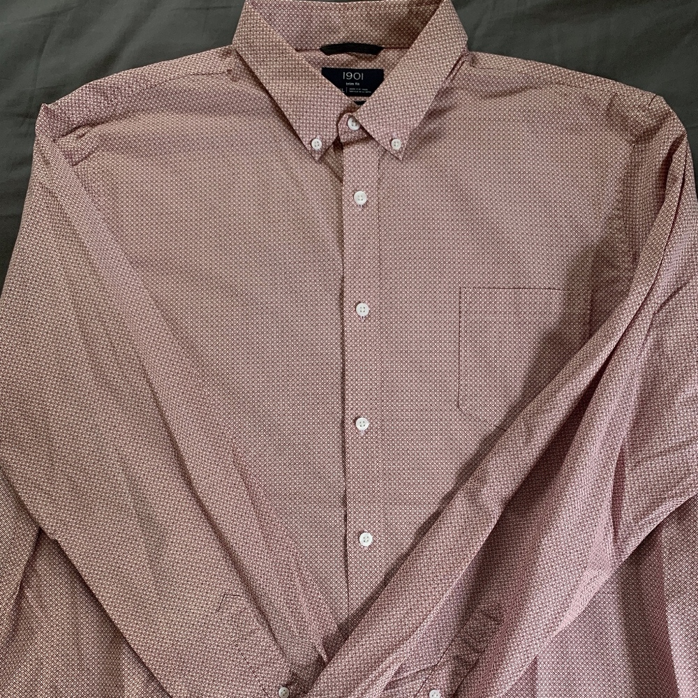 1901 (Nordstrom) Casual Button Down Shirt (XXL)